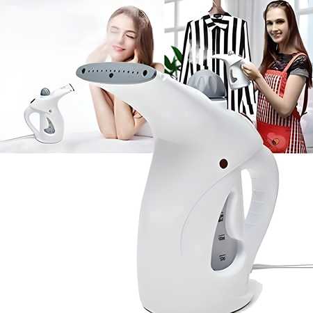 2-in-1 Portable Garments & Facial Steamer