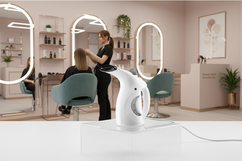 2-in-1 Portable Garments & Facial Steamer