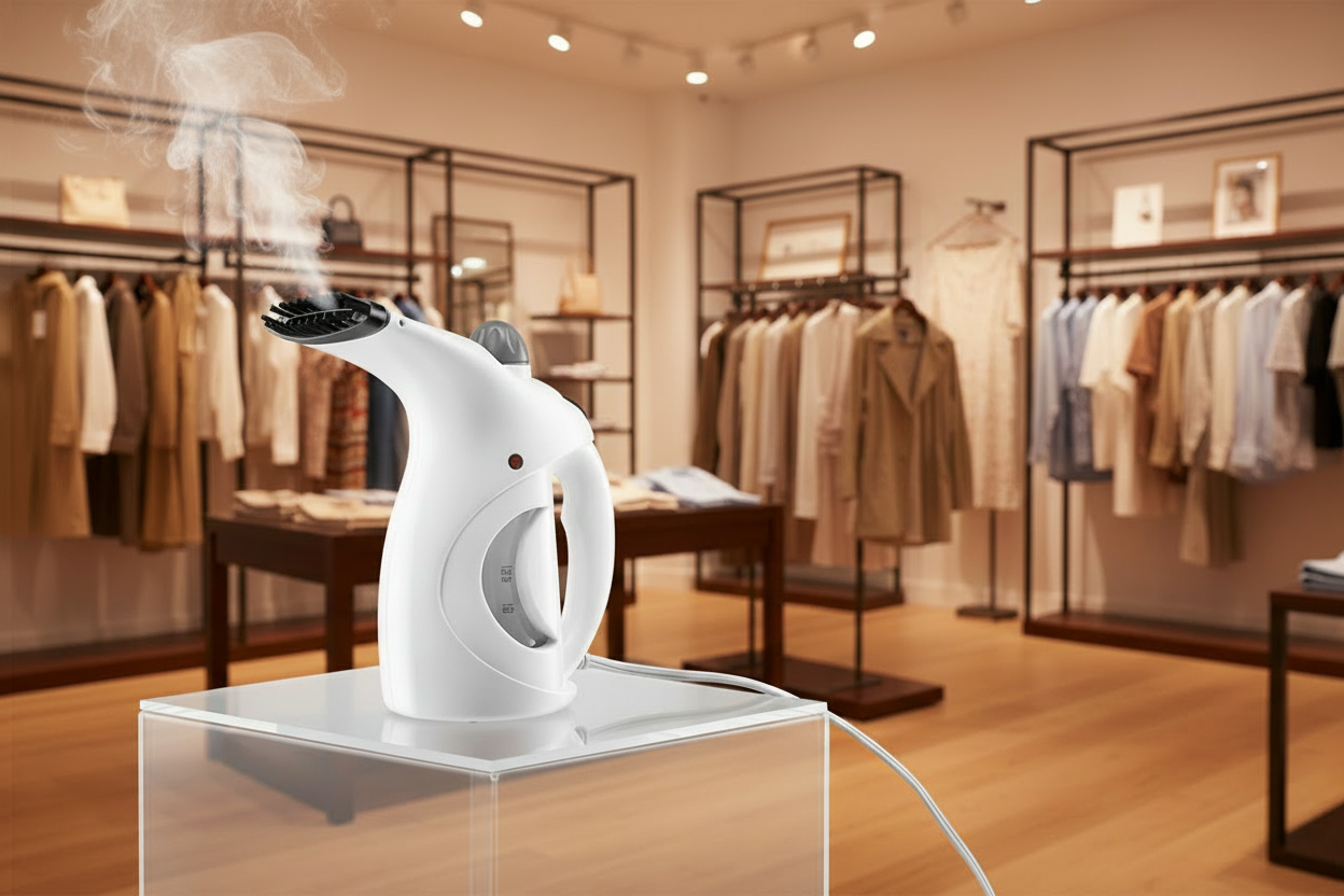 2-in-1 Portable Garments & Facial Steamer